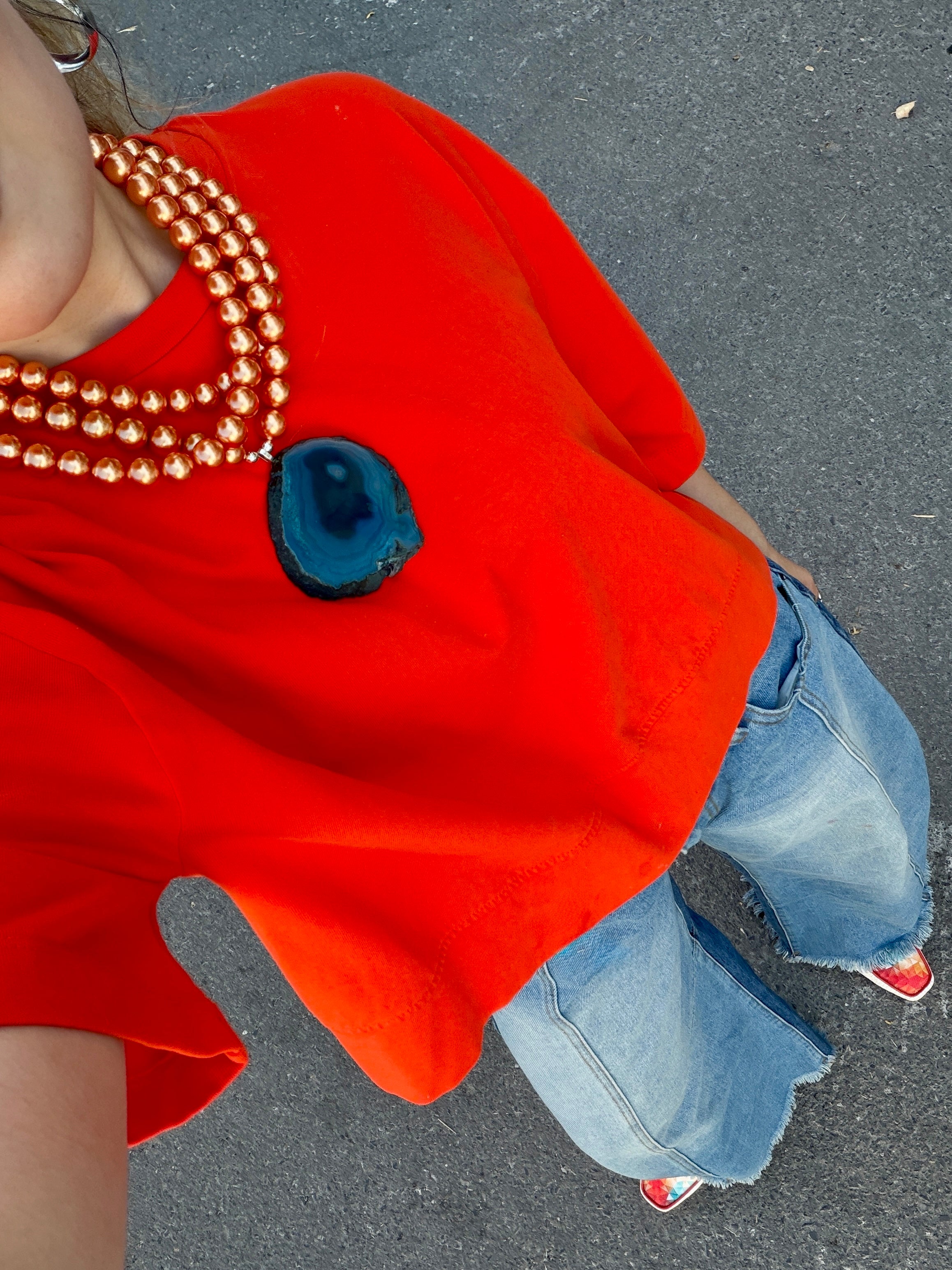 CORAL NECKLACE XL